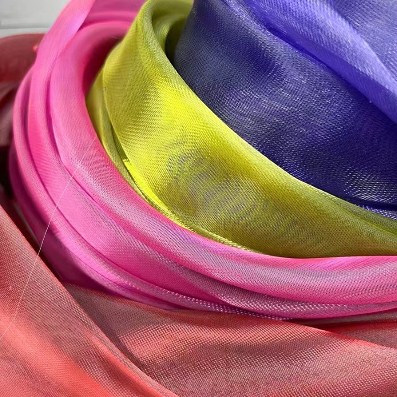 Crystal Mesh Fabric - ผ้าตาข่ายคริสตัลวิบวับแบบมีประกายเงา ผสมผสานไนลอนโพลีเอสเตอร์เนื้อแน่นปานกลาง สำหรับตกแต่งชุดคอสตูม # 19