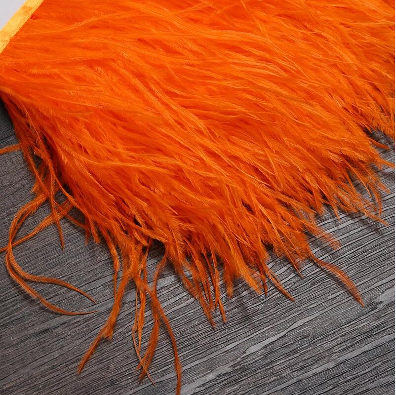 13-18 ซม.6M นกกระจอกเทศ Feathe - Feather Trim Marabou บทวิจารณ์และราคา