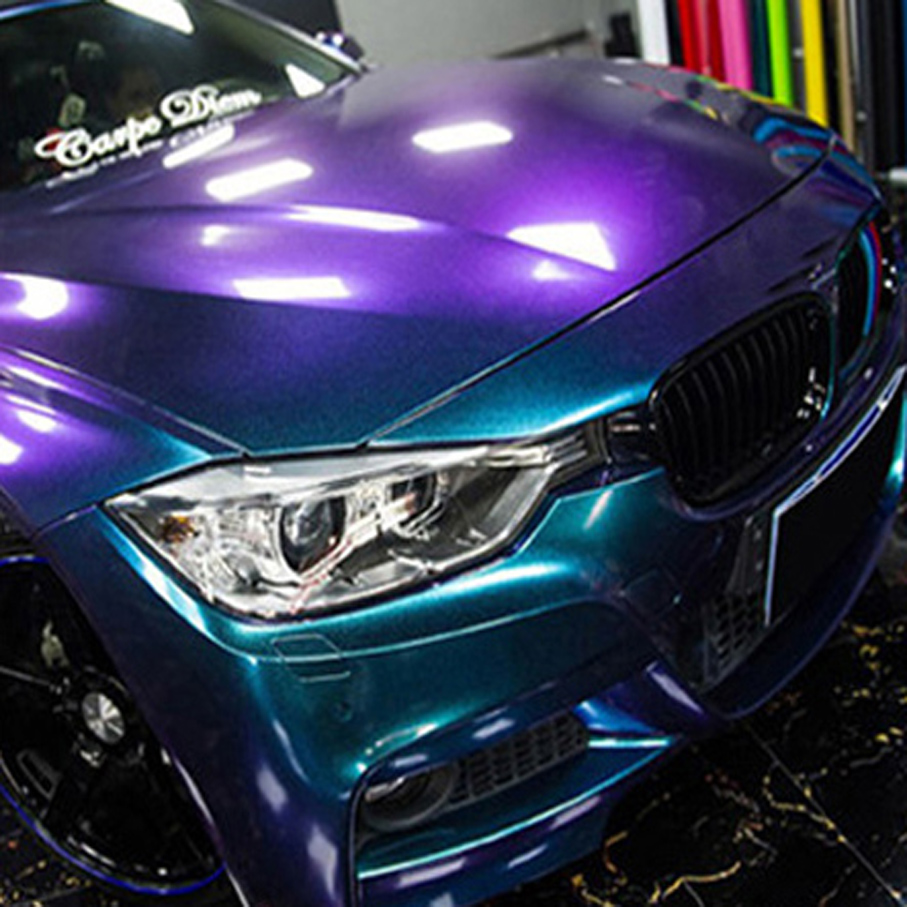 ฟิล์มไวนิลเปลี่ยนสีมุกเมทัลลิก - Glitter Vinyl Roll บทวิจารณ์และราคา