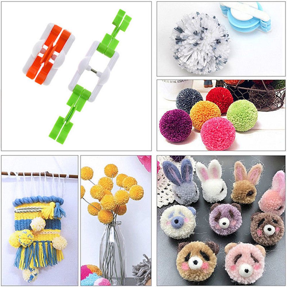 ชุดเครื่องมือถักไหมพรมแฟชั่น 2 - Pom Pom Maker Tool บทวิจารณ์และราคา