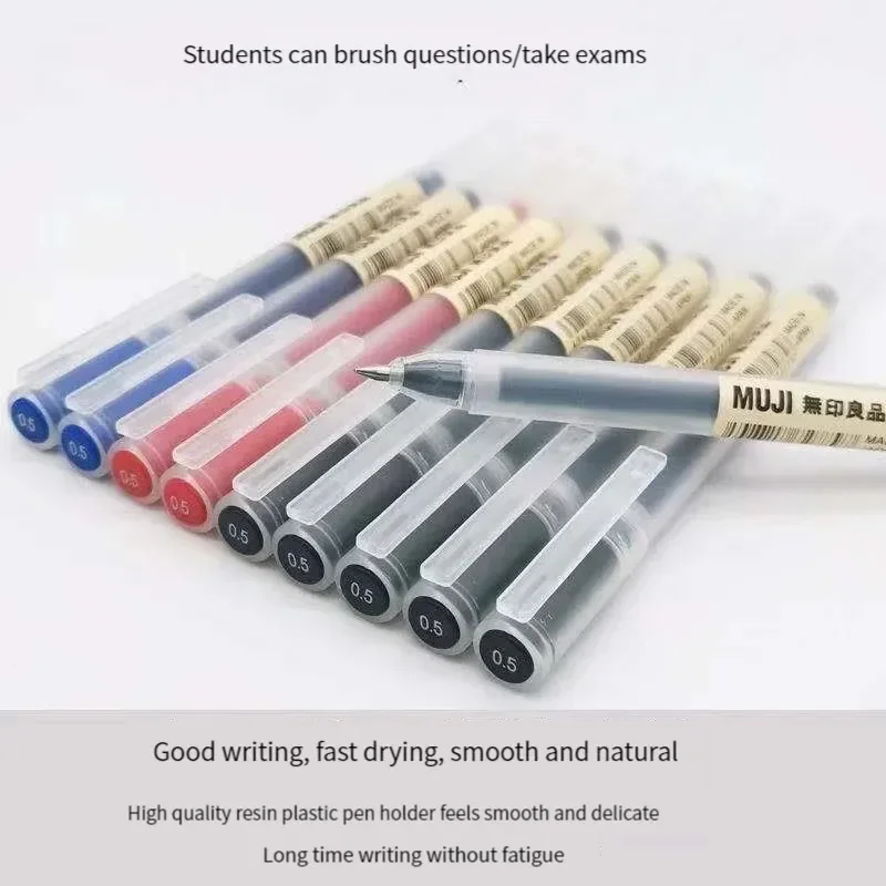 6/8 ชิ้น/เซ็ต MUJI เจลปากกาสีด - Muji Stationery Gel Pen บทวิจารณ์และราคา