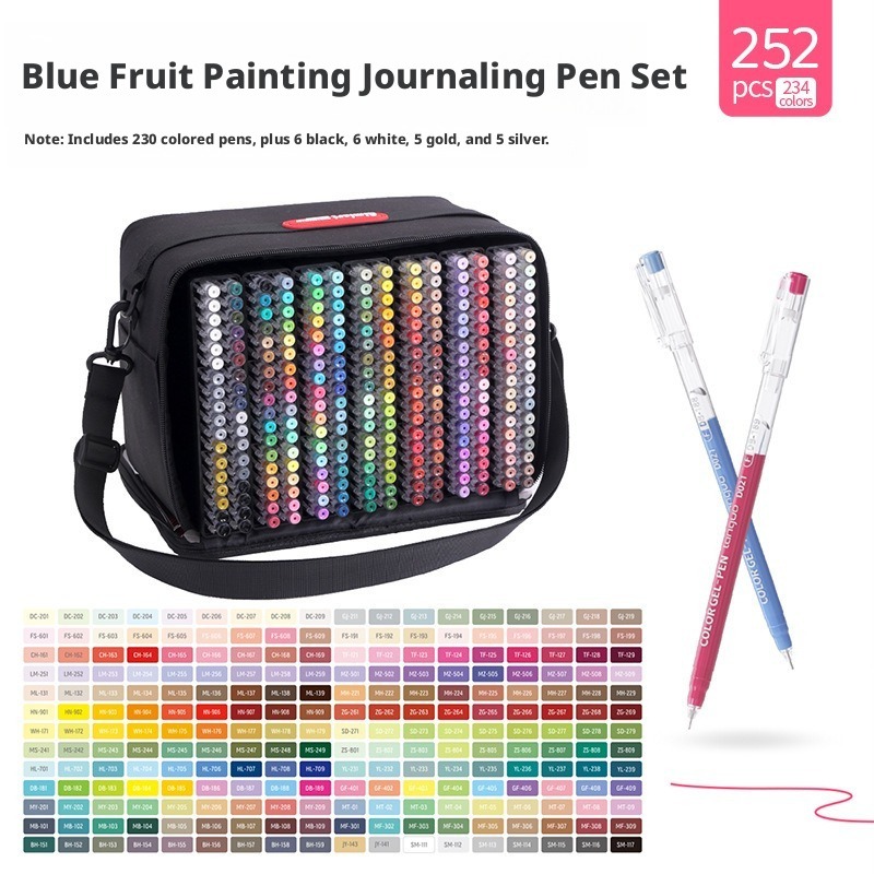 ชุดปากกาเจลหัวเล็ก 252 ชิ้น 23 - Copic Marker Sketch บทวิจารณ์และราคา
