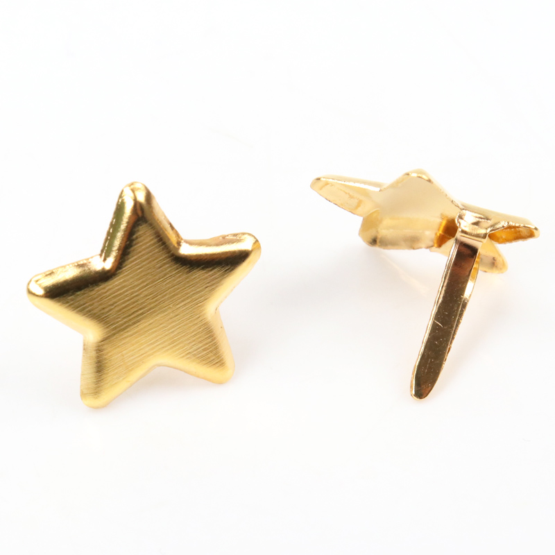 50 ชิ้นผสมโลหะ Star Brad Studs - Embellishments For Scrapbooking บทวิจารณ์และราคา