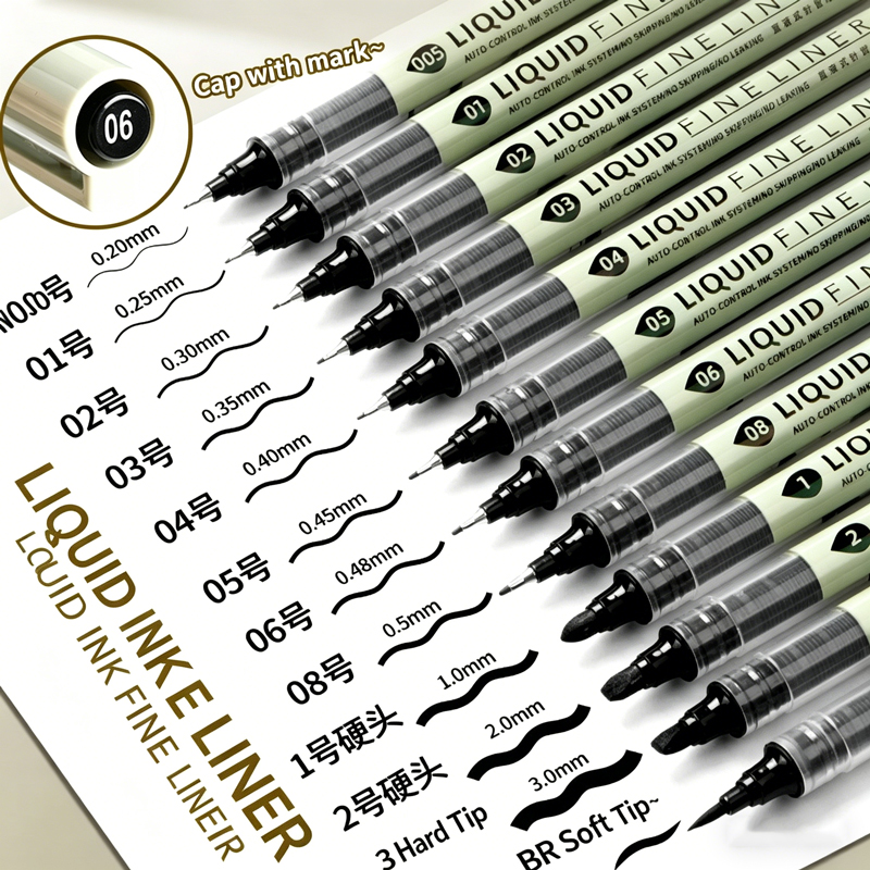ปากกาเขียนเส้นเล็กสีดำ 12 ด้าม - Copic Marker Sketch บทวิจารณ์และราคา