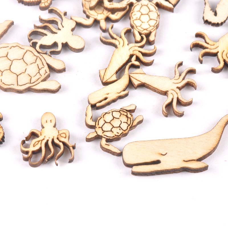 20Pcs 25-40Mmทะเลเต่า/ม้า/ปลาว - Embellish Craft บทวิจารณ์และราคา