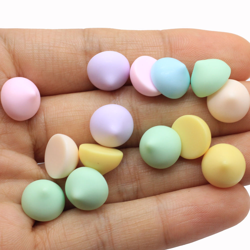 สีสันช็อคโกแลตลูกกวาด Flatback - Embellish Craft บทวิจารณ์และราคา