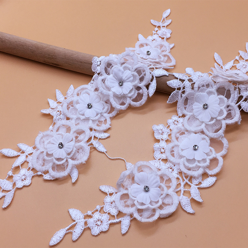 2 คู่/ล็อตตาข่ายแฟชั่นเครื่องแ - Applique Patch Flower บทวิจารณ์และราคา