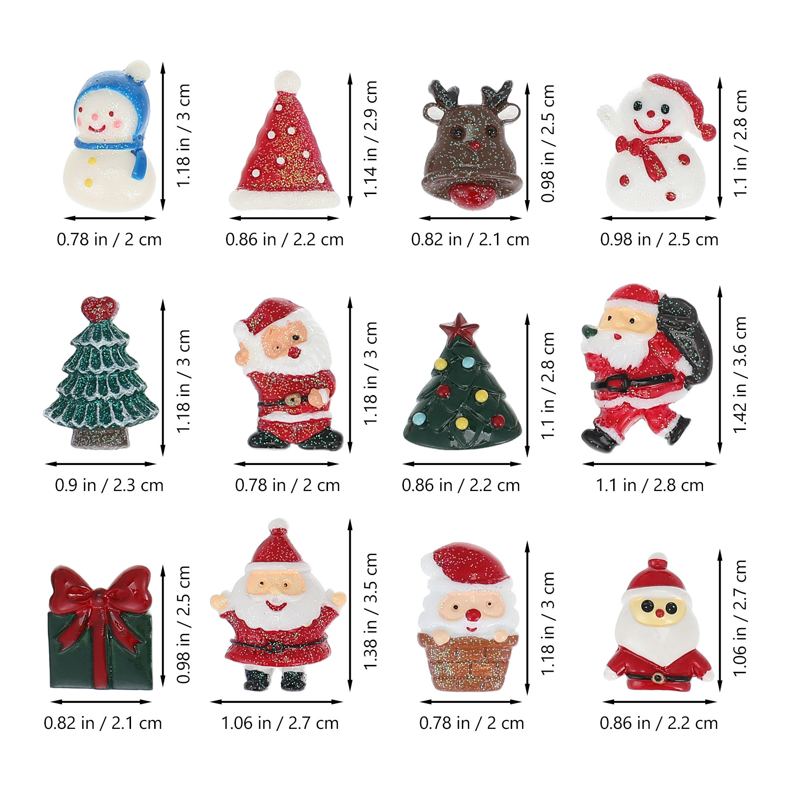 50 ชิ้น ของตกแต่งคริสต์มาส ของ - Embellish Craft บทวิจารณ์และราคา