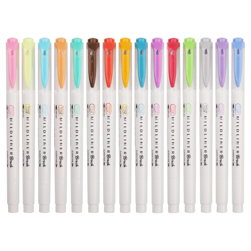 ปากกาไฮไลท์ Zebra mildliner se - Zebra Pen Mildliner บทวิจารณ์และราคา