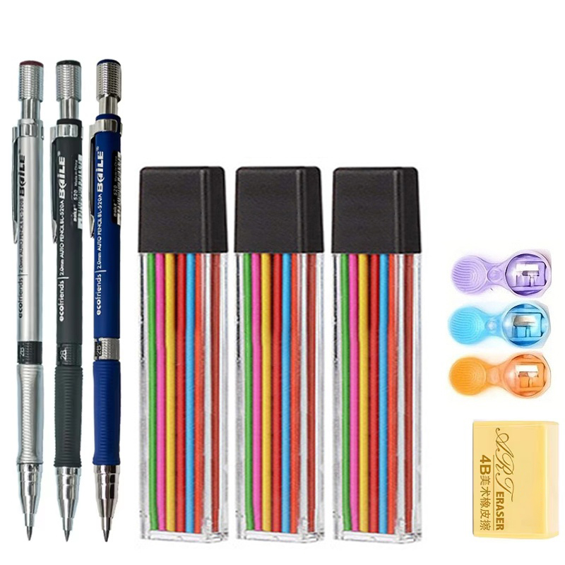 ชุดดินสอกด 2.0 มม. พร้อมไส้ดิน - Staedtler Pencil Lumocolor บทวิจารณ์และราคา