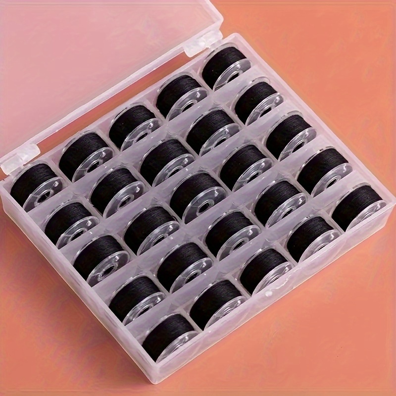 25/ชิ้น/กล่องด้ายเย็บแผล,สีดํา - Craft Embellishment Storage บทวิจารณ์และราคา