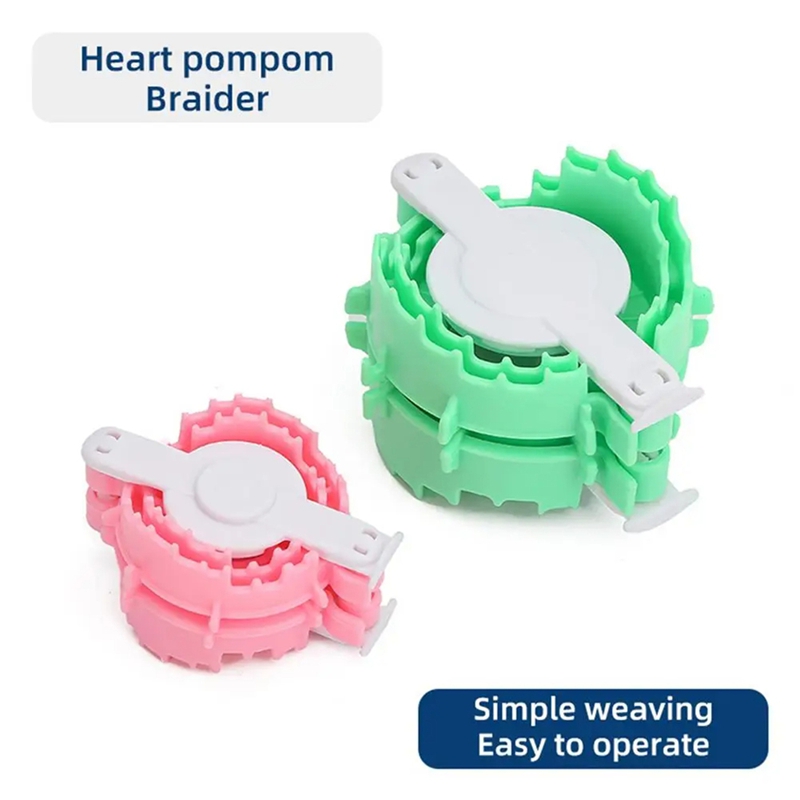เครื่องทำพู่ไหมพรม รูปหัวใจ อุ - Pom Pom Maker Tool บทวิจารณ์และราคา