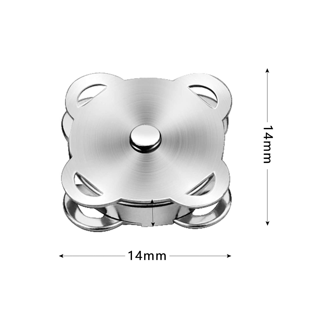 20ชุดปุ่มแม่เหล็กโลหะกระดุมแป๊ - Iron On Stud Set บทวิจารณ์และราคา