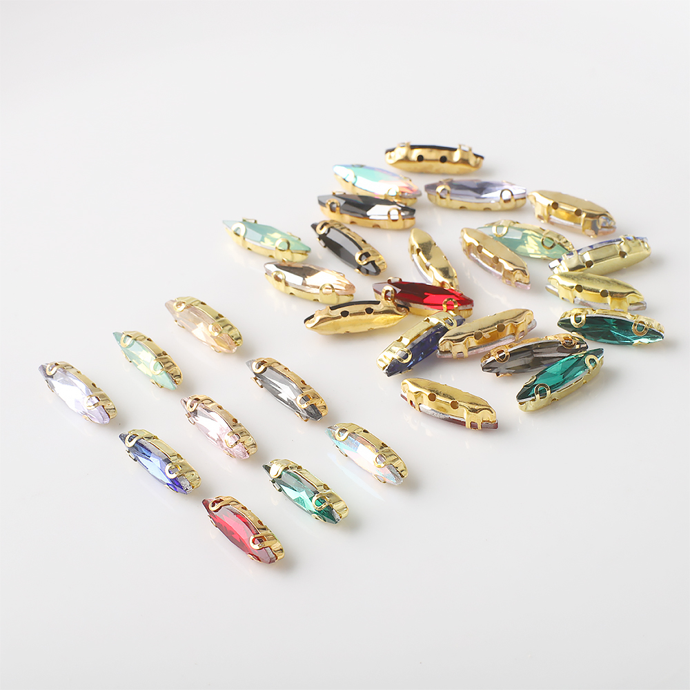 20 ชิ้น คริสตัลแก้วทรงตาแมวขนา - Sew On Rhinestone บทวิจารณ์และราคา