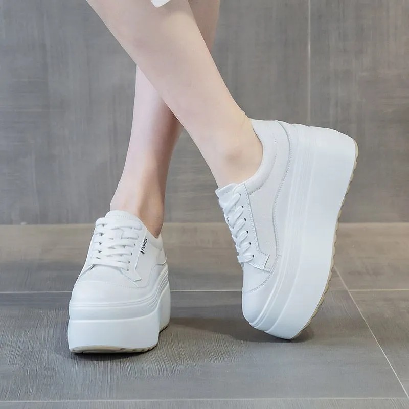 8 ซม.ใหม่ผ้าใบของแท้หนังผู้หญิ - Guipure Lace Panel บทวิจารณ์และราคา