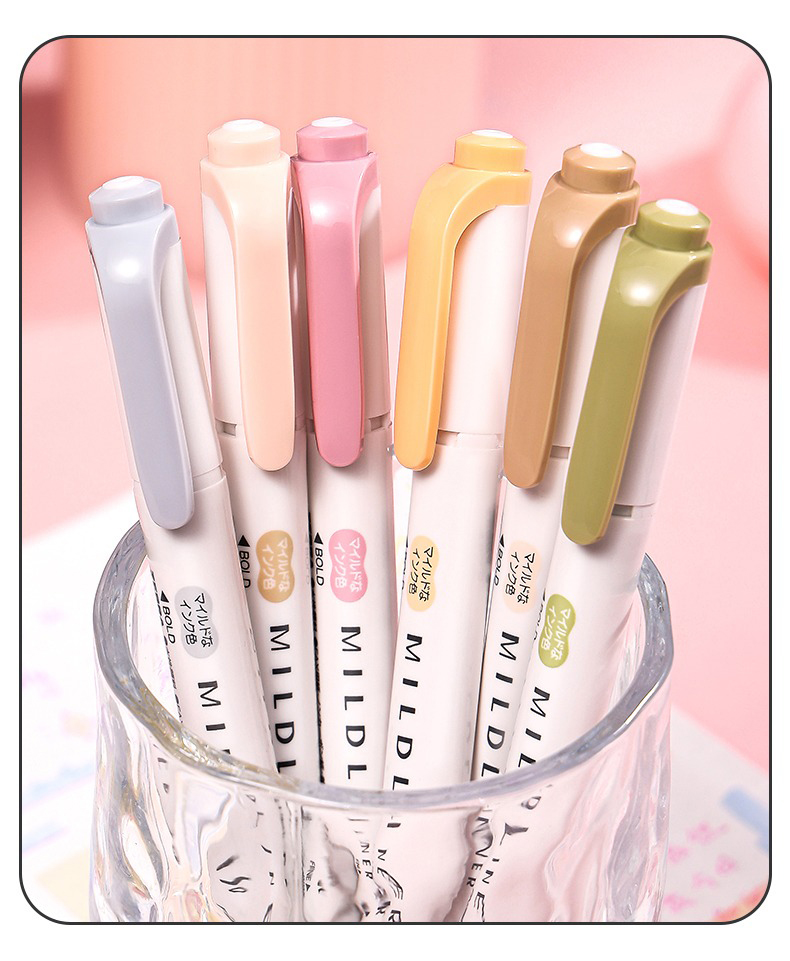 Zebra Mildliner Highlighter ปา - Zebra Pen Mildliner บทวิจารณ์และราคา