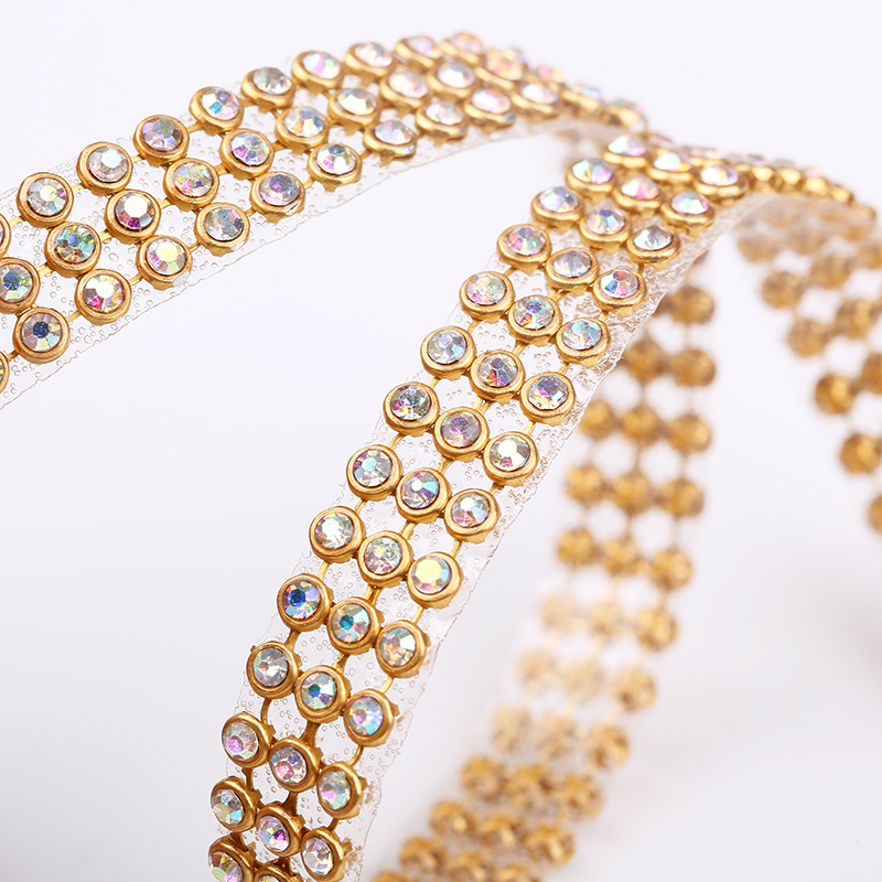 10 แถวคริสตัล AB Rhinestone Tr - Hotfix Rhinestone Sheet บทวิจารณ์และราคา