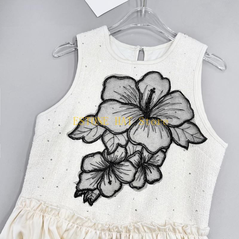 49MF ดอกไม้เย็บแพทช์ดอกไม้หรูห - Applique Patch Flower บทวิจารณ์และราคา