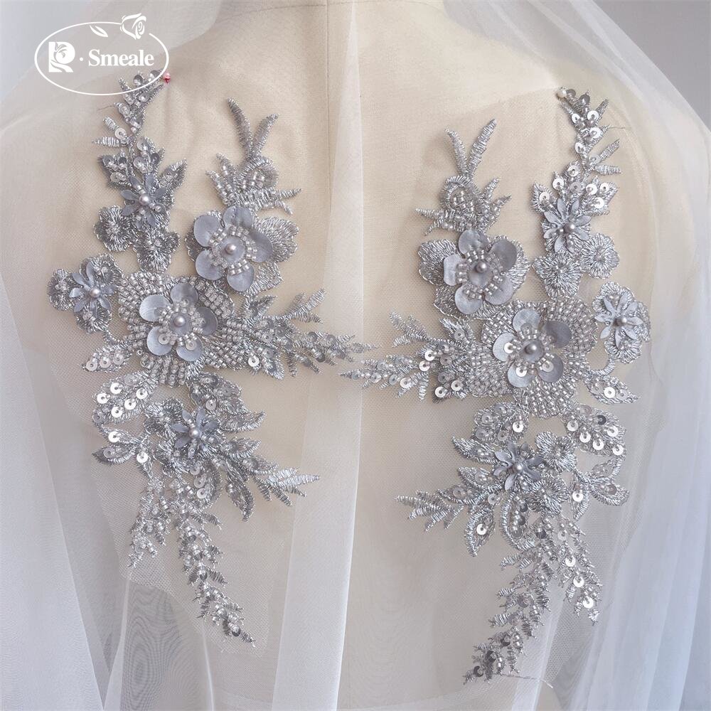 ลูกปัดเลื่อม 12 สี 2 ชิ้น/1 คู - Applique Patch Flower บทวิจารณ์และราคา