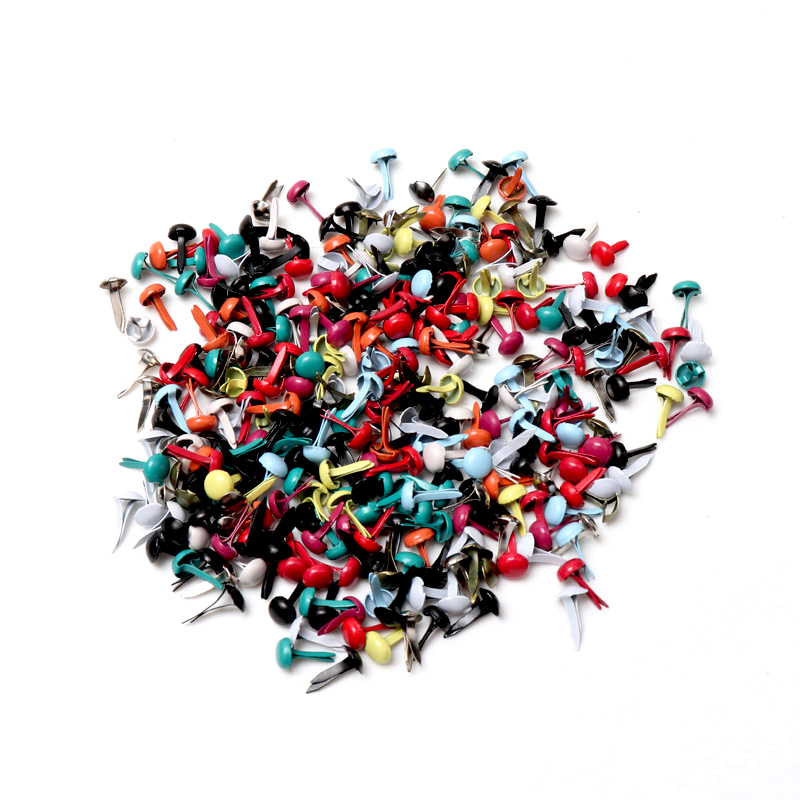 หมุดโลหะสีพาสเทลแบบกลม สำหรับต - Embellishments For Scrapbooking บทวิจารณ์และราคา