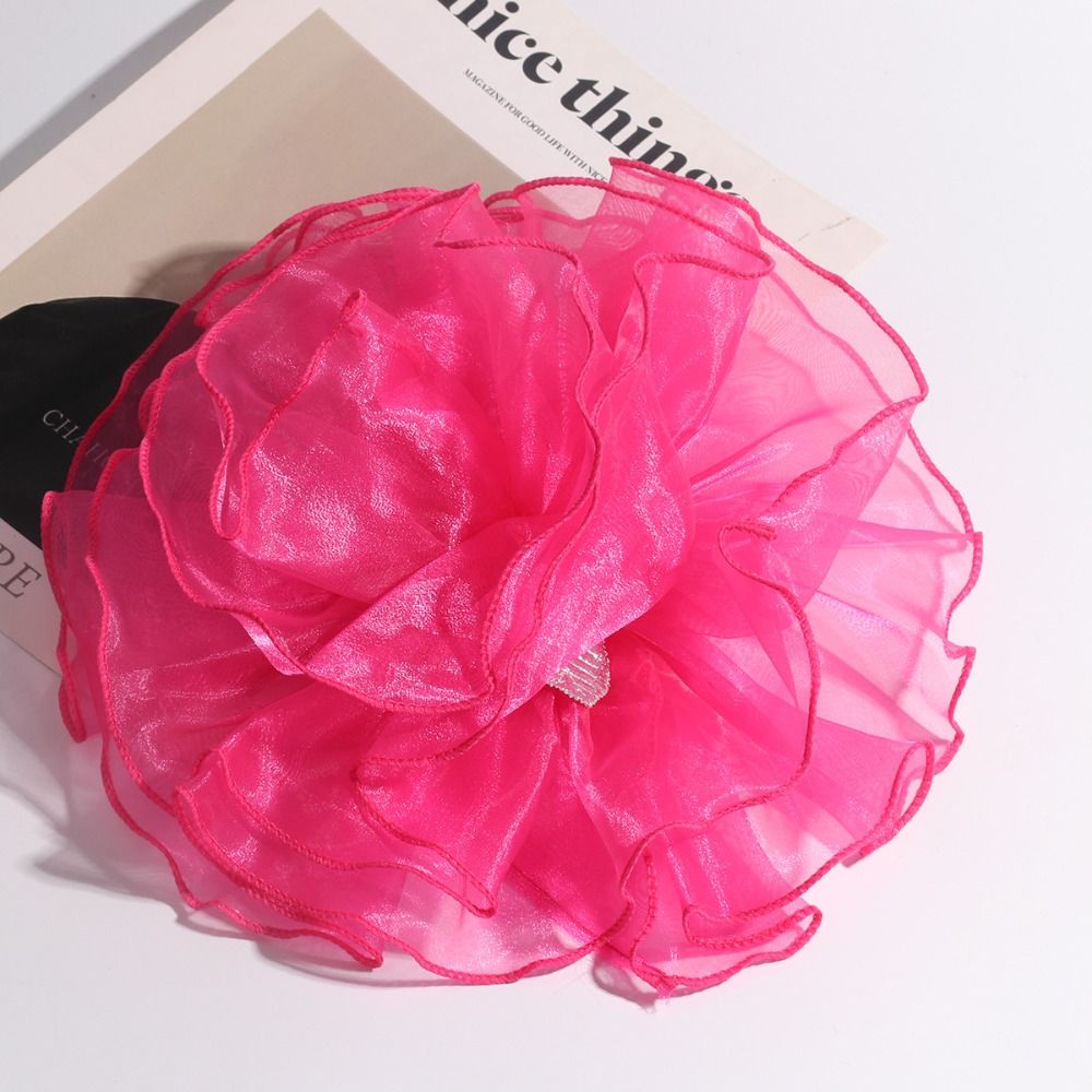 เข็มกลัดดอกไม้ผ้า 3 มิติ ขนาดใ - Applique Patch Flower บทวิจารณ์และราคา
