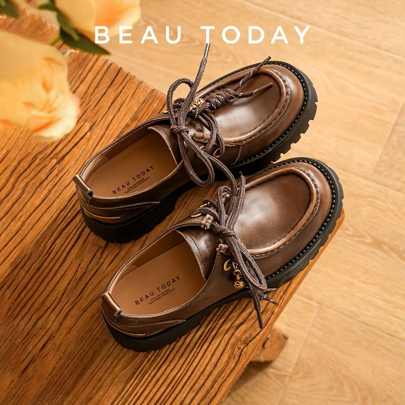 BEAUTODAY แฟชั่น Loafers ผู้หญ - Guipure Lace Panel บทวิจารณ์และราคา