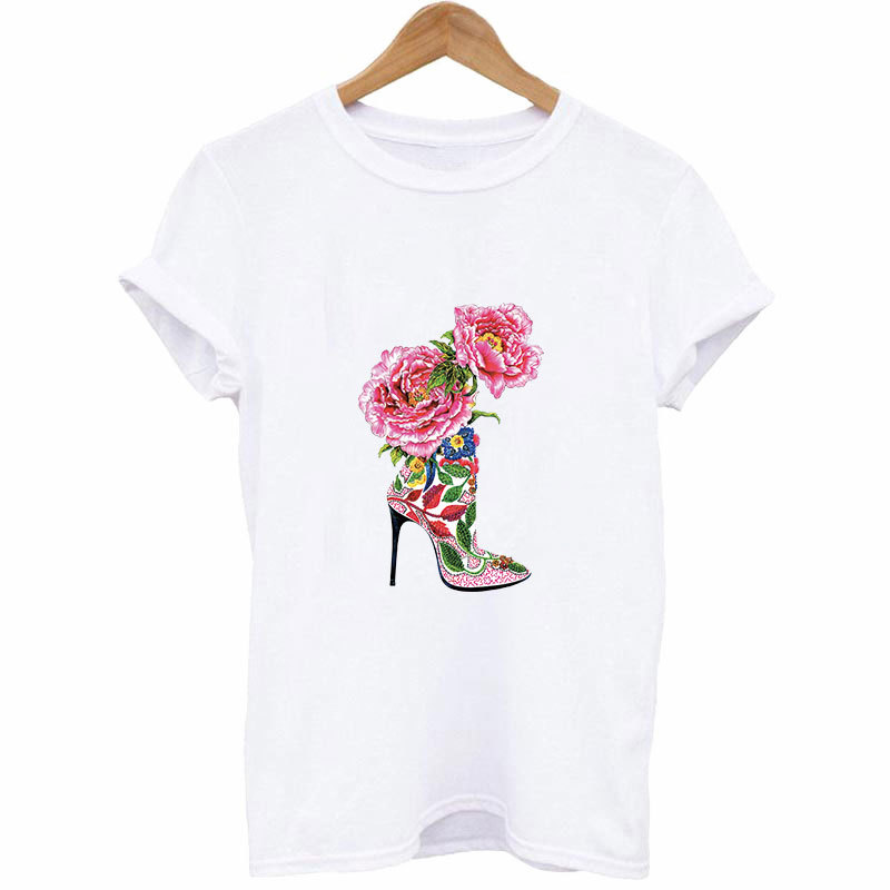 รองเท้าส้นสูงดอกไม้เหล็กบน Pat - Applique Patch Flower บทวิจารณ์และราคา