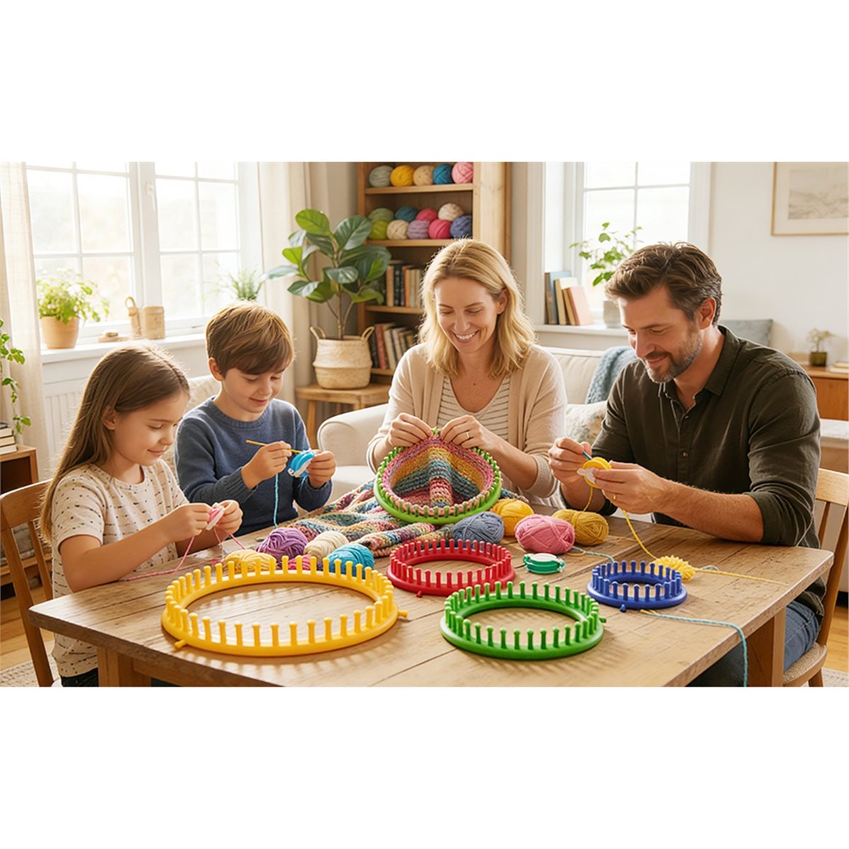 ชุดถักนิตติ้งน้ำหนักเบา พร้อมอ - Pom Pom Maker Tool บทวิจารณ์และราคา