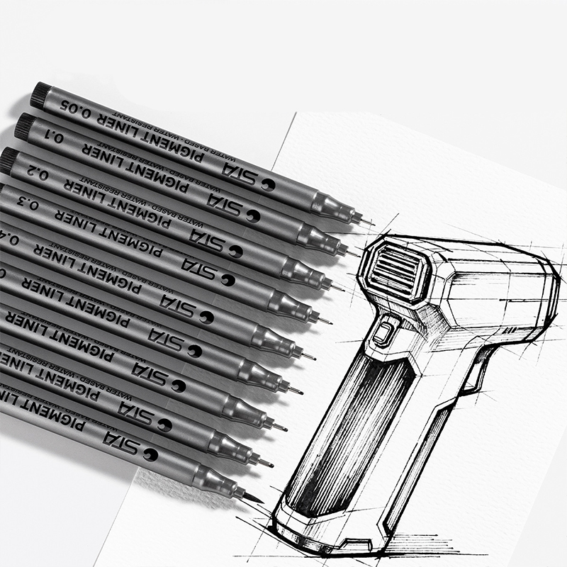 0.1/0.2/0.3/0.4/0.5 ปากกาวาดเส - Copic Marker Sketch บทวิจารณ์และราคา