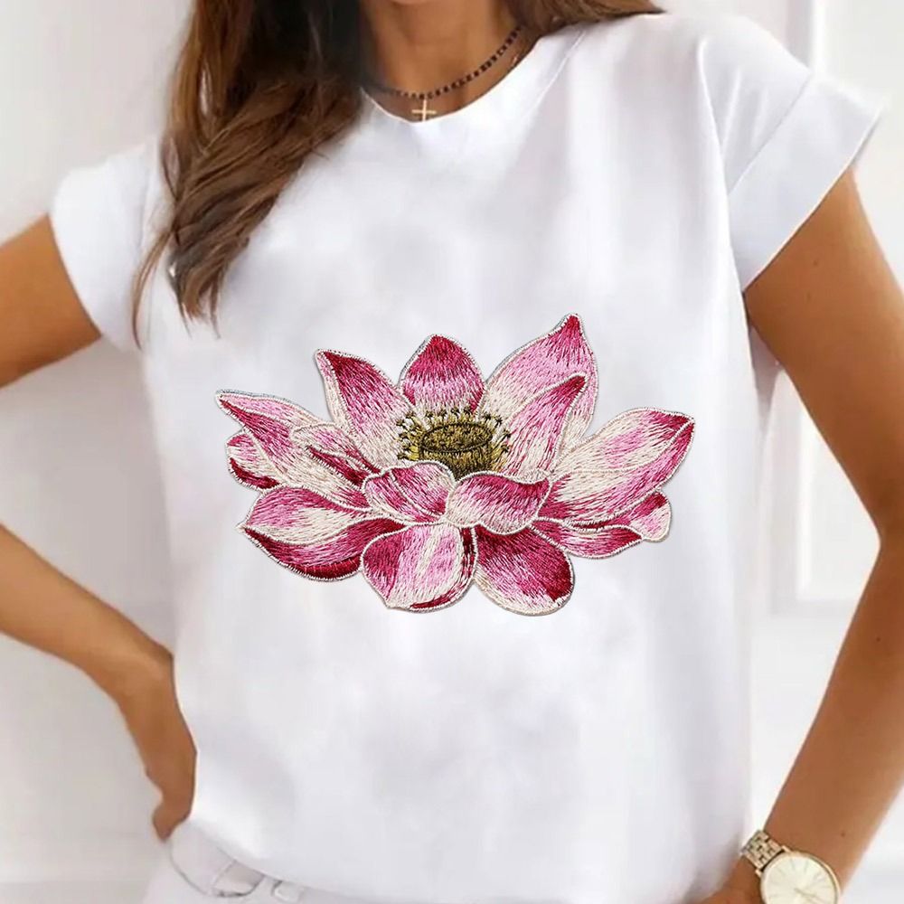 กระเป๋าปัก tempelan Bunga บัวแ - Applique Patch Flower บทวิจารณ์และราคา