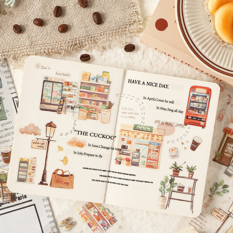 สติกเกอร์ฉลากสินค้าสไตล์วินเทจ - Embellishments For Scrapbooking บทวิจารณ์และราคา