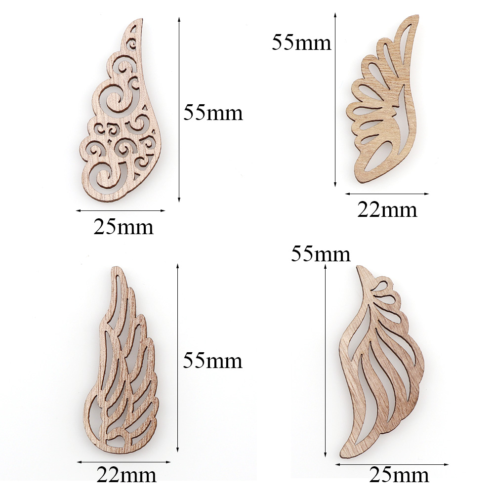 40ชิ้น/ถุง4รูปแบบ DIY Angel ปี - Embellishments For Scrapbooking บทวิจารณ์และราคา