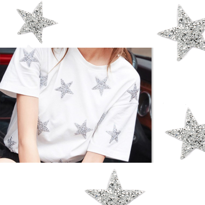 4/6/8 ซม.Hotfix Jet Hematite S - Hotfix Rhinestone Sheet บทวิจารณ์และราคา