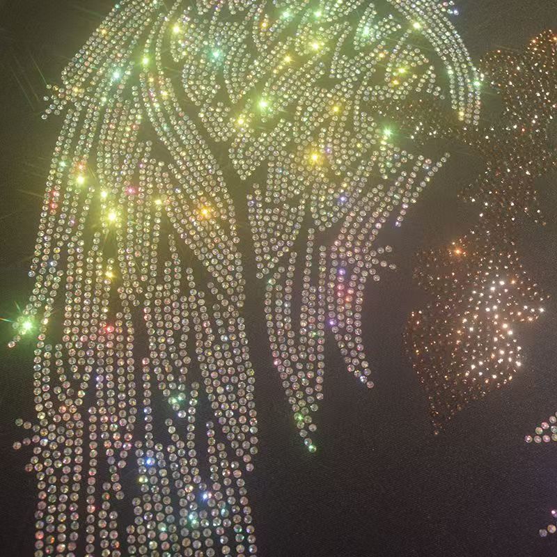 สไตล์ DIY เสื้อผ้าสติกเกอร์: ป - Hotfix Rhinestone Sheet บทวิจารณ์และราคา